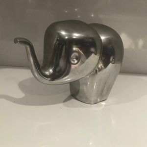 Chrome Elephant decor